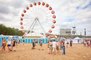 porta potties in the carnival