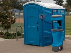 (ADA) Wheelchair Accessible Porta Potty — Portland, OR — Por Porta Potty